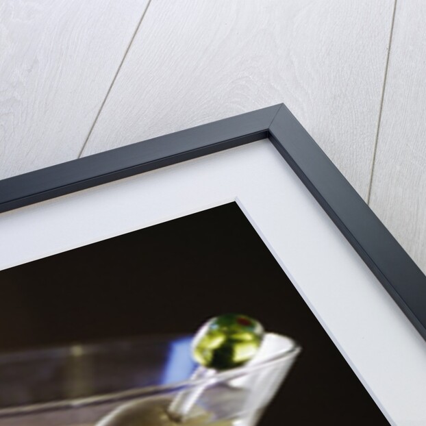 Olives in Martini Glass by Anonymous