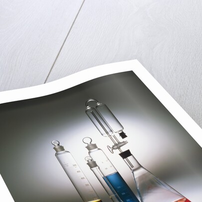 Graduated Cylinders and Flasks by Anonymous