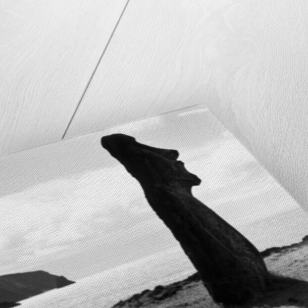 Moai by the Seashore by Anonymous