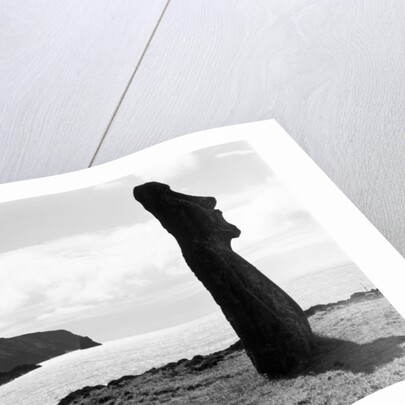 Moai by the Seashore by Anonymous