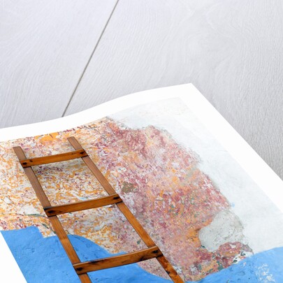 Ladder Against Wall by Anonymous