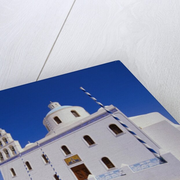 Church in Oia Village on Thira in Greece by Anonymous