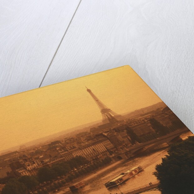 Paris and Eiffel Tower by Anonymous