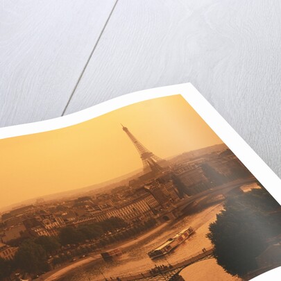 Paris and Eiffel Tower by Anonymous