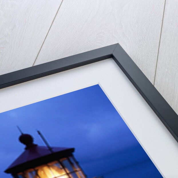 Lighthouse Protecting Misty Coastline by Anonymous