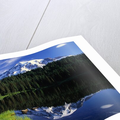 Reflection Lake and Mount Rainier by Anonymous