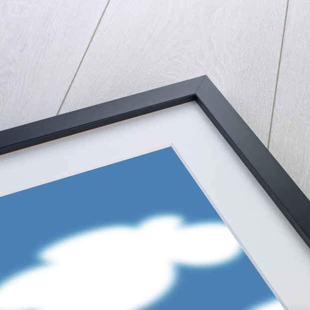 Sheep and Clouds by Anonymous