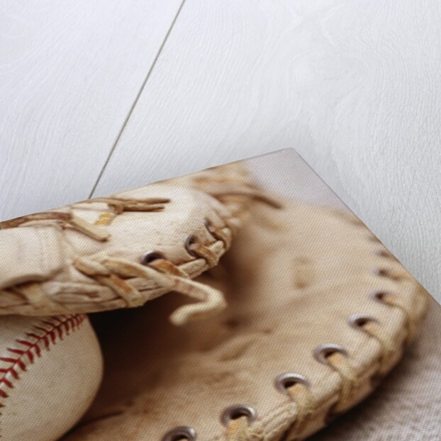 Baseball and Glove by Anonymous