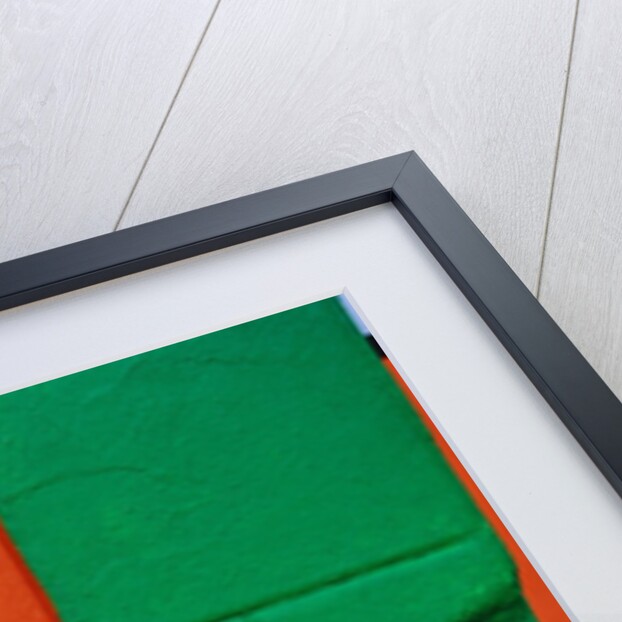 Bright Green Mail Slot by Anonymous