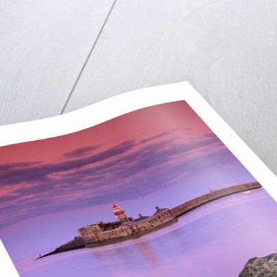 East Pier Lighthouse at Twilight by Anonymous