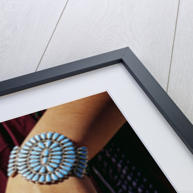 Turquoise Bracelets and Rings by Anonymous