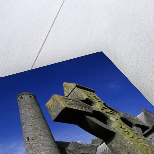 Celtic Cross Outside St. Canice's Cathedral by Anonymous