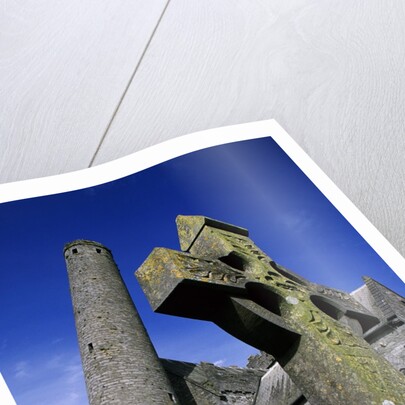 Celtic Cross Outside St. Canice's Cathedral by Anonymous