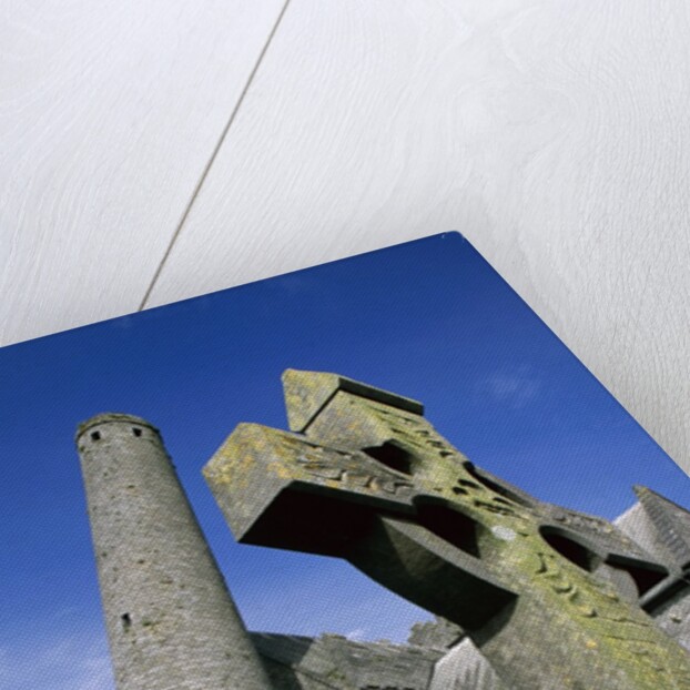 St. Canice's Cathedral and Round Tower by Anonymous