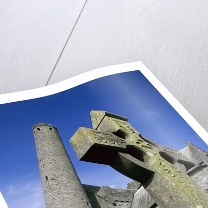 St. Canice's Cathedral and Round Tower by Anonymous