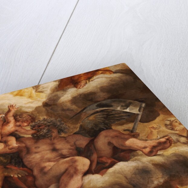 Detail Showing Saturn from the Allegory of Divine Providence by Pietro da Cortona