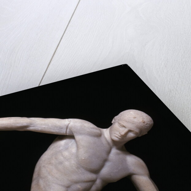 Detail of the Torso from an Ancient Roman Copy of Discobolus by Myron