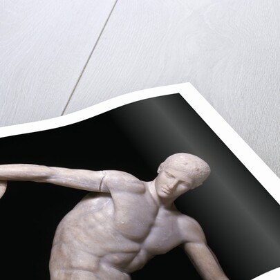 Detail of the Torso from an Ancient Roman Copy of Discobolus by Myron