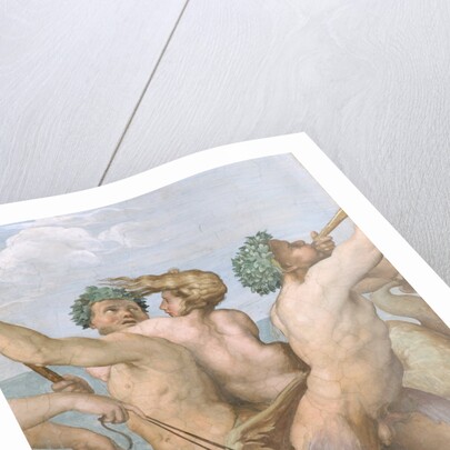 Detail of Centaur, Triton and Sea Nymph from Galatea by Raphael