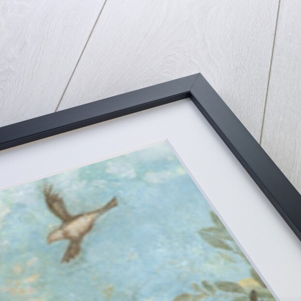 Detail Showing Scene from Roman Fresco of Tree with Birds by Anonymous