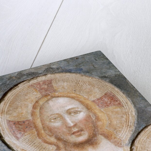 Detail of Christ's Head in The Last Supper from the Refectory of the Abbey of Pomposa by Anonymous
