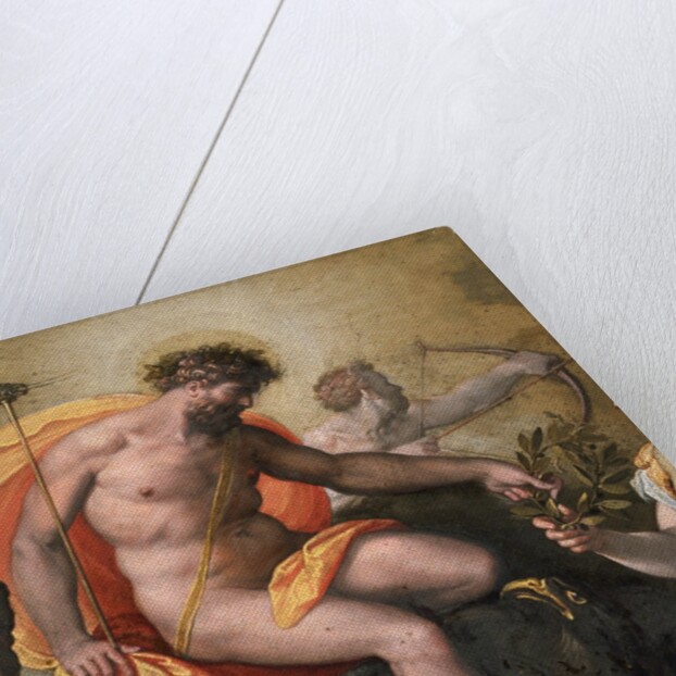 Detail of Triumphant Jupiter from the Salon of the Muses in the Villa Medici in Florence by Anonymous