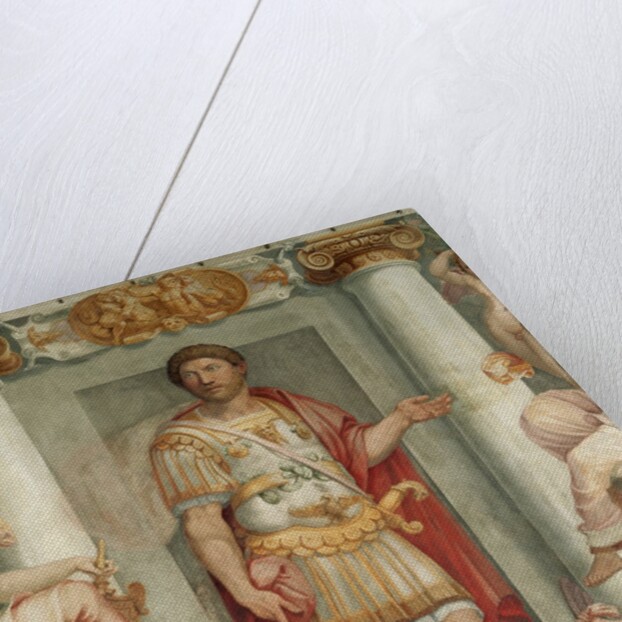 Roman Legionnaire Fresco by Anonymous