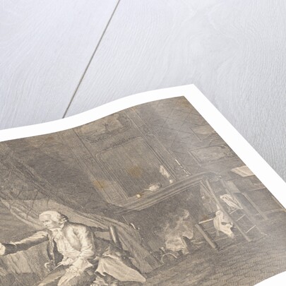 Jean Jacques Rousseau and Therese le Vasseur by Anonymous