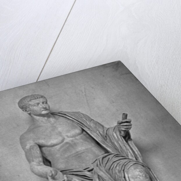 Tiberius Wearing Overlapping Robe by Anonymous