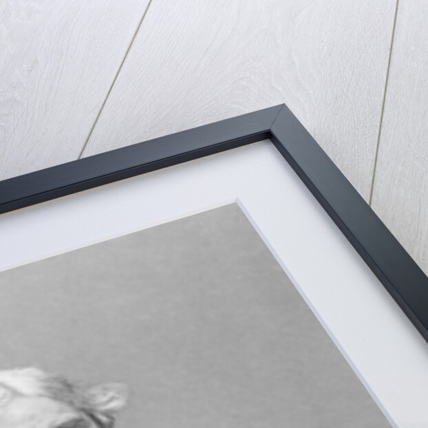 Michael Faraday Posing with Magnet by Anonymous