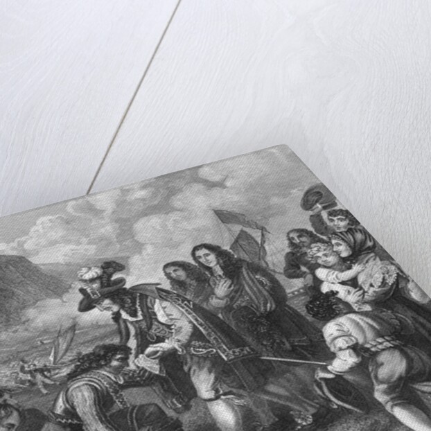 King Charles II Landing at Dover by Anonymous