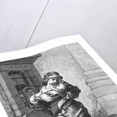 Mother Holding Baby by Anonymous