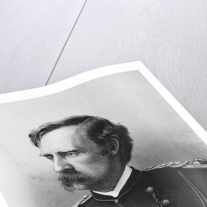 Portrait of General Custer by Anonymous