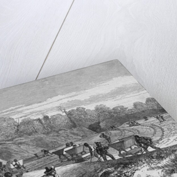 Early Construction Contributing to Panama Canal by Anonymous