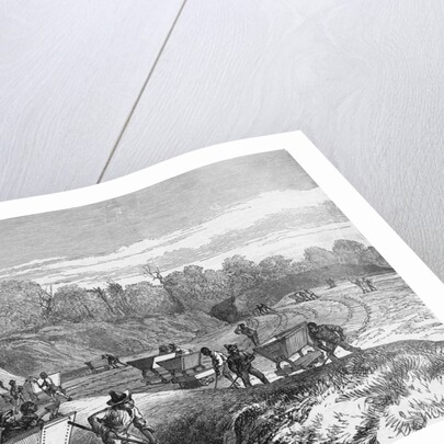 Early Construction Contributing to Panama Canal by Anonymous