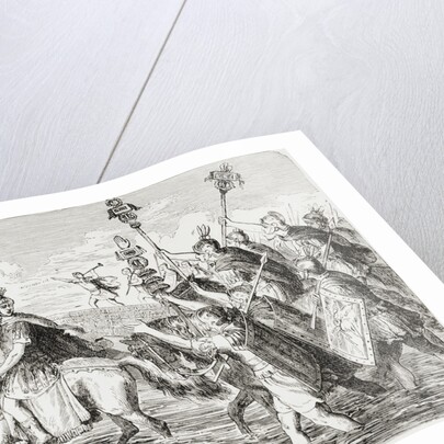 Julius Caesar Crossing Rubicon by Anonymous