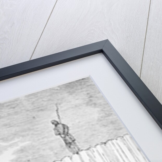 Illustration of Loretta Velasquez at Johnson's Island Prisoner of War Depot by Anonymous