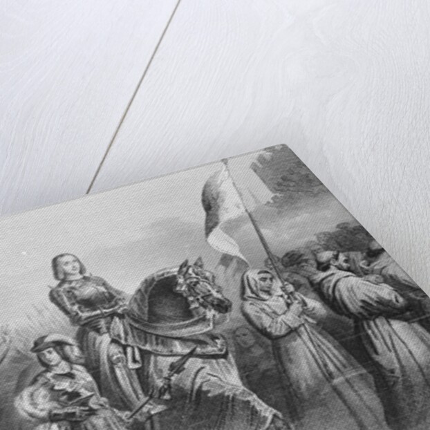 Sketching of Joan of Ark by Anonymous
