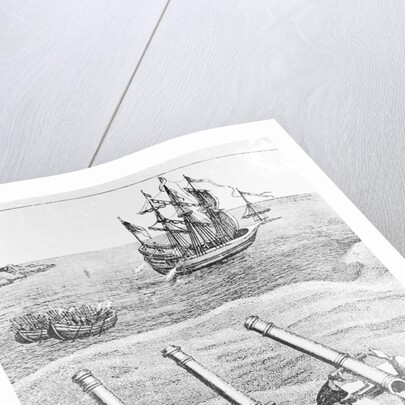 Early Cannons Defending Coast by Anonymous