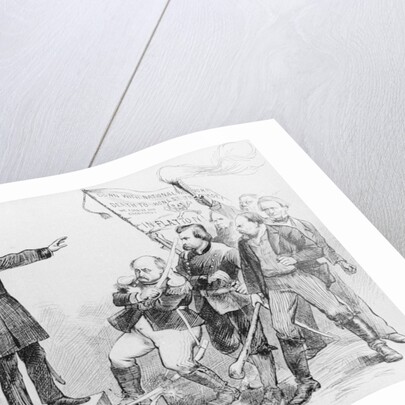 Ulysses Grant Vetoing Congress Bill by Anonymous