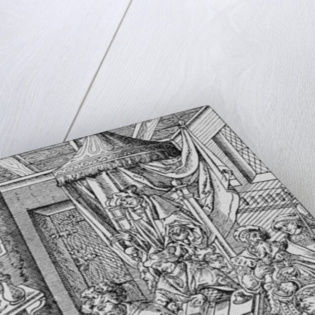 Medieval Law Court by Anonymous