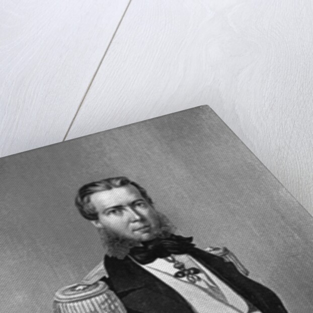 Steel Engraving of Maximilian by Anonymous