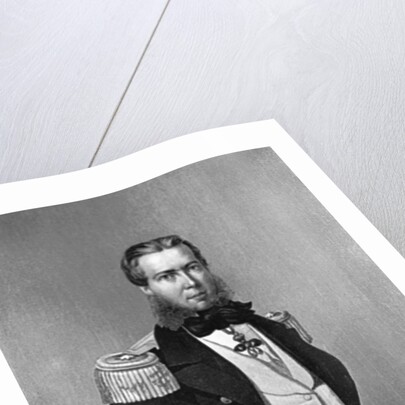 Steel Engraving of Maximilian by Anonymous