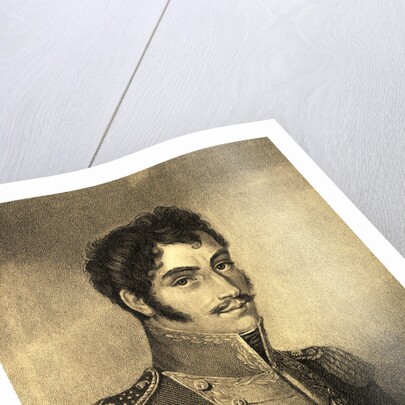 Detail from Portrait of Simon Bolivar by M.N. Bate