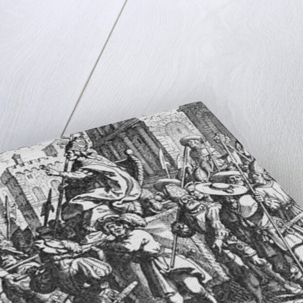 German Soldiers Deriding Pope by Anonymous