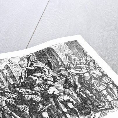 German Soldiers Deriding Pope by Anonymous
