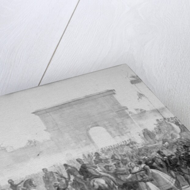 Napoleon and French Army Entering Milan by Anonymous