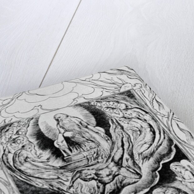 Illustration from Book of Job by William Blake