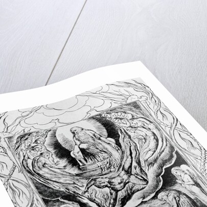 Illustration from Book of Job by William Blake