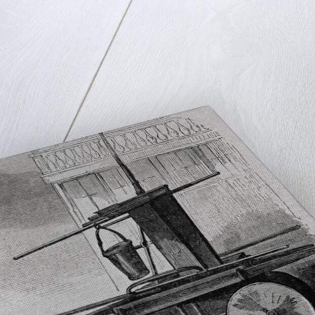 First Fire Engine Ever Built in United States by Anonymous